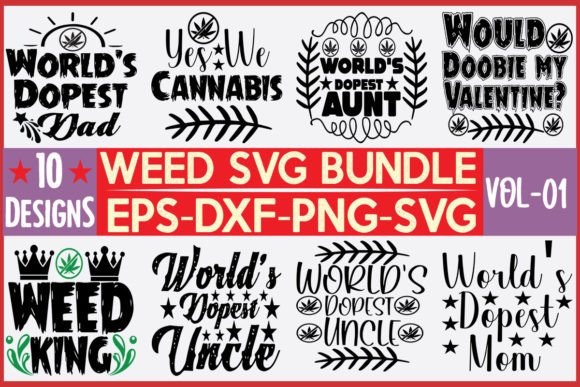 10 Weed SVG Bundle: Graphics & Freebies Review