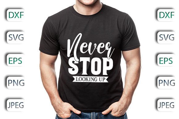 Motivational Quotes Design: Never Stop L Graphics Freebies