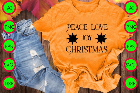 Peace Love Joy Christmas Graphics Freebies