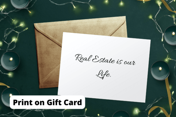 Real Estate is Our Life Sublimation Graphics Freebies