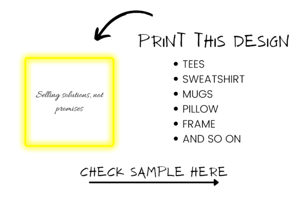 Selling Solutions, Not Promises Graphics Freebies