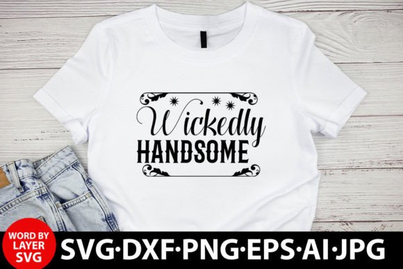 Wickedly Handsome SVG: Premium Graphics in Freebies